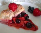 A picture of step 18 of Vickys Strawberry & Blueberry Galette, GF DF EF SF NF.