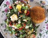 A picture of step 3 of Everything salad.