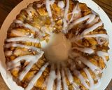 A picture of step 7 of Apple cinnamon monkey bread.
