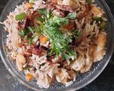 A picture of step 5 of Paneer Vegetable pulao.