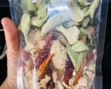 Hình bước làm 1 của món Lẩu chao thái chay