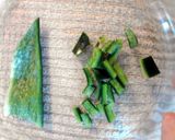 A picture of step 5 of Garlic Mushroom Stuffed Poblano Peppers (meatless).