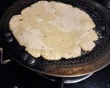 A picture of step 4 of Jowar Bhakri.