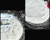 A picture of step 3 of Gulab jamun cheese cake.