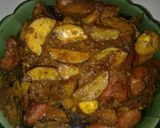 Foto langkah ke 7 dari resep Sambel rempah jengkol sosis telur puyuh.