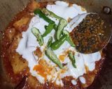 A picture of step 5 of Dahi Walay Aloo.