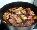 A picture of step 4 of Pork Stew In Stone's Ginger Wine.