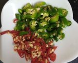 A picture of step 4 of Chickpea Chilli Rice.