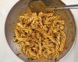 A picture of step 2 of Italian pasta canapes chaat.