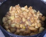 Une image de l'étape 7 de Compote de pommes, banane et coings du Japon au jus de prunes.