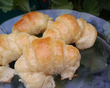 Foto del paso 11 de la receta: Medialunas sin manteca con técnica Tang Zhong Delicia 😄