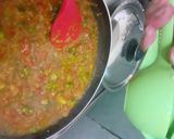 A picture of step 4 of Masala Oats Mumbai Pav bhaji style.