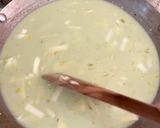 Foto langkah ke 3 dari resep Klappertart Matcha (unbaked).