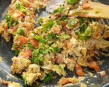 A picture of step 7 of Spicy Egg Bhurji.
