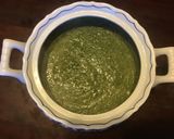 A picture of step 2 of California Farm Parsley Cheese Soup.
