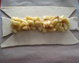 Une image de l'étape 2 de Struddel pomme cannelle vanille.