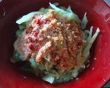 Gambar langkah 4 resipi Sambal Jeruk Kubis.