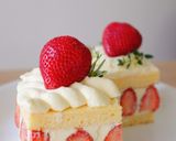 รูปขั้นตอนการทำที่ 10 ของ Japanese Strawberry Shortcake เค้กสตรอว์เบอร์รี่ครีมสดญี่ปุ่น