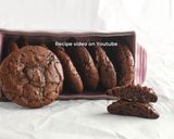 A picture of step 1 of Brownie Crinkle Cookies [No Flour].