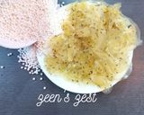 A picture of step 5 of Sabudana Papad.