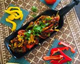 A picture of step 4 of Vegetable jalfrezi.