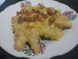 Ceker Crispy Saus Sate Padang