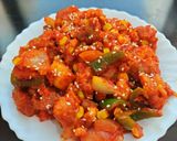 A picture of step 6 of Veg crispy.