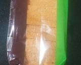 A picture of step 2 of Open Italian bread toast.