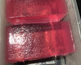 Foto langkah ke 2 dari resep Yakult Jelly Stroberi❤️❤️❤️.