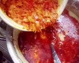 A picture of step 2 of Beans soup (Miyar wake, AKA Kababure).