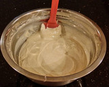 A picture of step 5 of Cinnamon Layer Cake with Cinnamon Buttercream Filling/Frosting.
