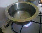 A picture of step 2 of Coconut rice# my unique rice recipe contest#.