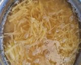 A picture of step 1 of Bataka no chevdo.