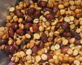 A picture of step 4 of Panipuri kurmura.