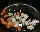 A picture of step 1 of Slow roasted beef with bread and mushroom sauce.
