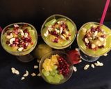 A picture of step 5 of Papaya pudding.