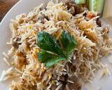 Foto langkah ke 5 dari resep Nasi Kebuli Sapi Rice Cooker.