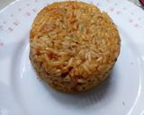 A picture of step 6 of Jollof rice#crosscountrychallenge.