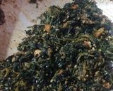 A picture of step 2 of Methi ki simple bhaji.