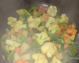 সবজি ডাল (Sabji dal recipe in Bengali) রেসিপি ধাপ - 3 ছবি
