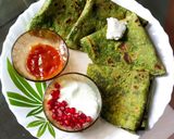 पालक पराठा (palak paratha recipe in marathi) रेसिपी स्टेप 5 फोटो 