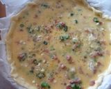A picture of step 5 of Torta salata - pancetta, asparagus & pecorino.