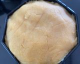 A picture of step 4 of Custard semolina shiro.