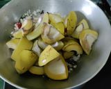 A picture of step 3 of Sweet & Sour Raw Mango & Jaggery.