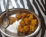 A picture of step 3 of Rice fritters.