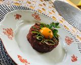 Tatár beefsteak recept fázis 2 fotója