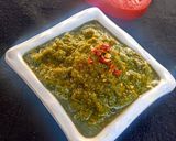 A picture of step 6 of Garlic chutney.