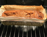 Foto del paso 5 de la receta: Pan integral de plátano, con nueces y pasas (banana bread)