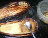 Foto del paso 2 de la receta: Berenjenas rellenas con su propia pulpa al horno
