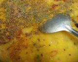 A picture of step 4 of Tarka toor dal.